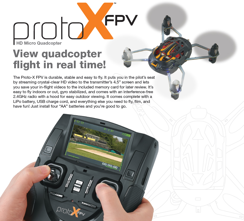 Estes ProtoX Drone Big Things in a Small Package