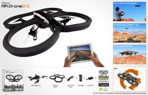 AR.Drone 2.0. Parrot New Wi-fi Quadricopter