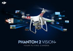 DJI Phantom 2 Vision+ Aerial Drone