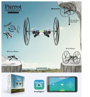 Parrot MiniDrone Rolling Spider